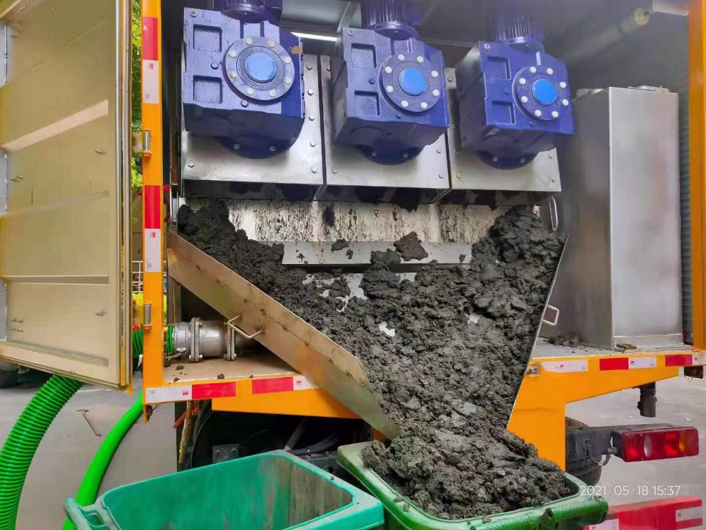 龙岩化粪池清掏城市维护站-泥浆净化干湿分离处理